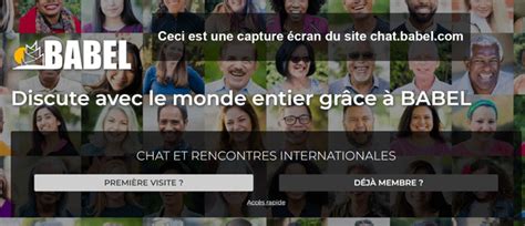 www chat babel|Babel, le spécialiste des rencontres gratuites